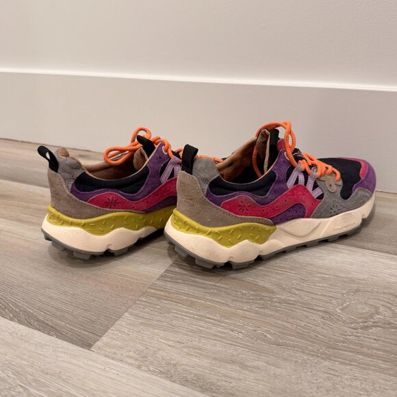 NWT Flower Mountain Yamano 3 Woman - EU 39 - US 8 - Black-Violet Color - Picture 7 of 8